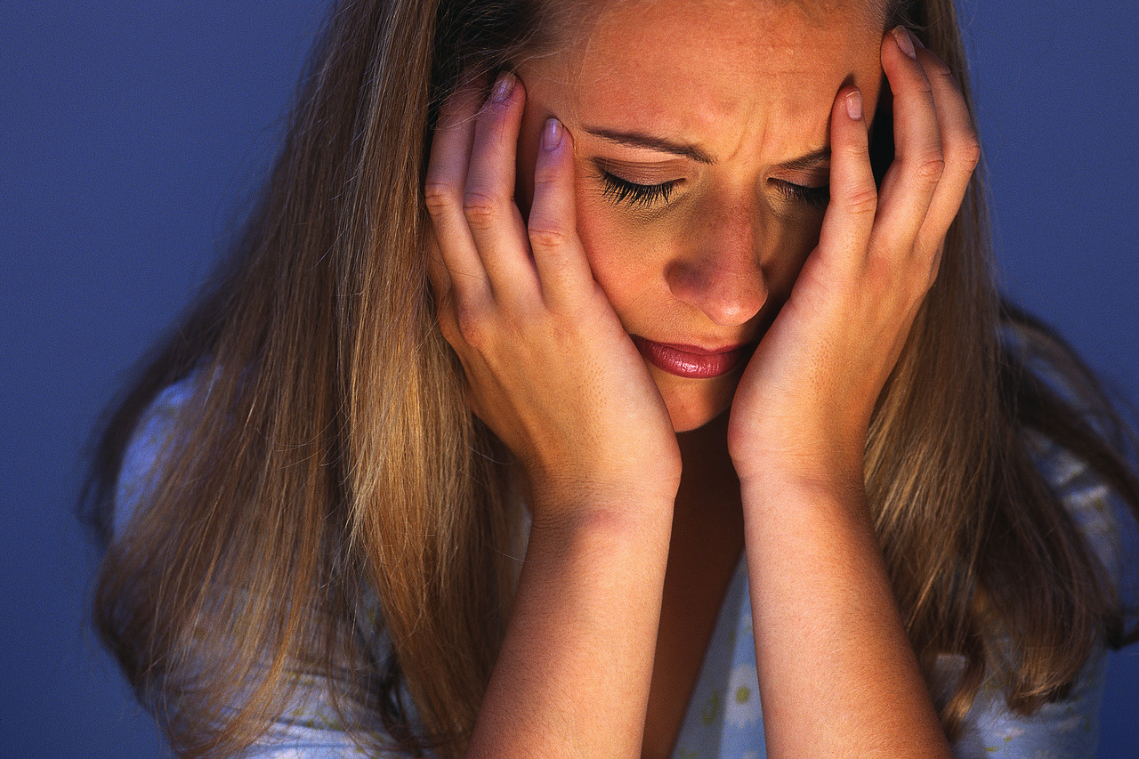 sad woman