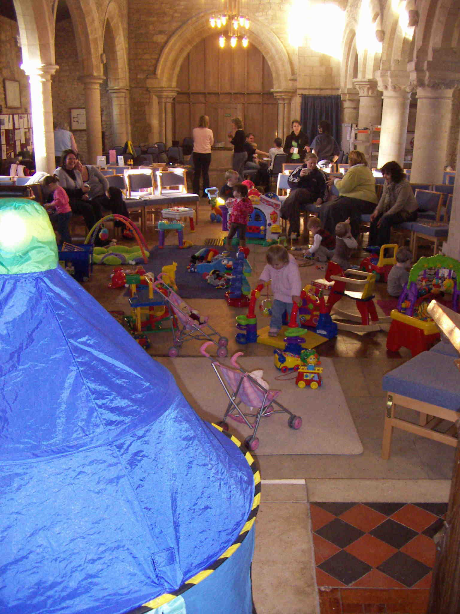 Children in church