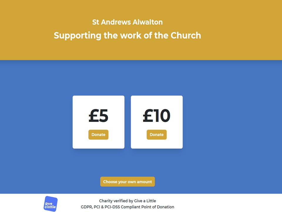 Give to St. Andrew's